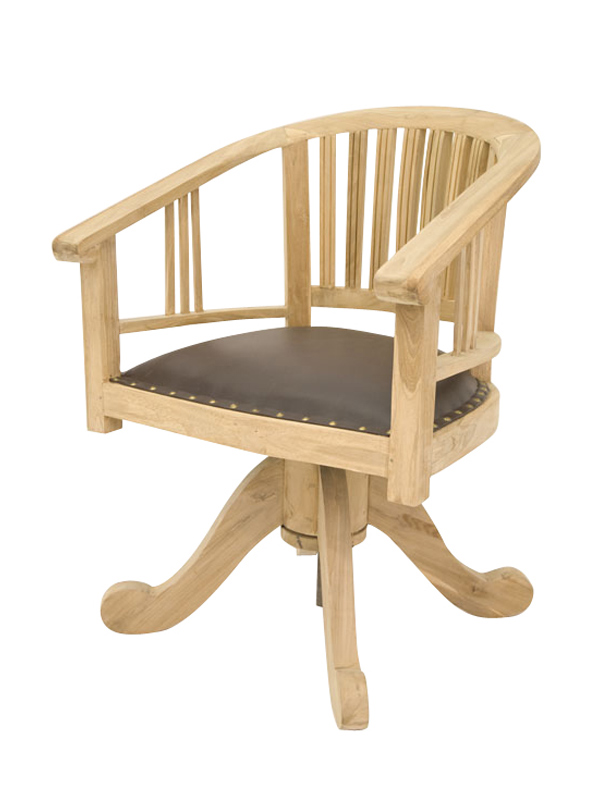 chaise de bureau en bois